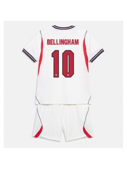 England Jude Bellingham #10 Replika Hemmakläder Barn VM 2026 Kortärmad (+ byxor)